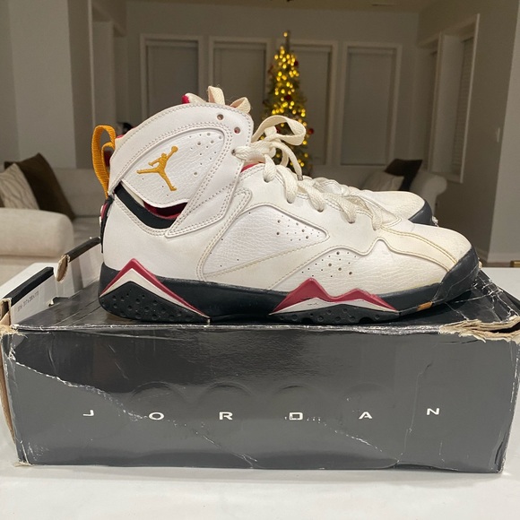 Retro Air Jordan 7 - Cardinal - Picture 2 of 4